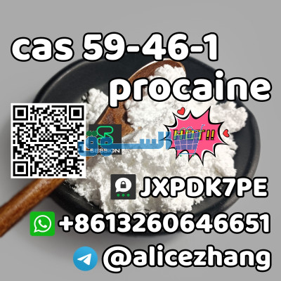 CAS 59-46-1 Procaine best quality factory supply wholesale price signal:alicezhang