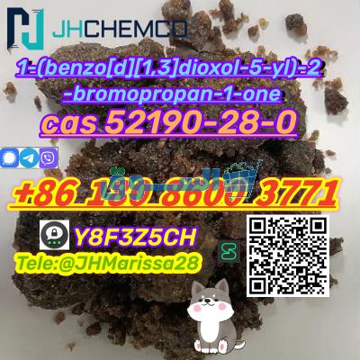 CAS 52190-28-0 1-(benzo[d][1,3]dioxol-5-yl)-2-bromopropan-1-one Threema: Y8F3Z5CH