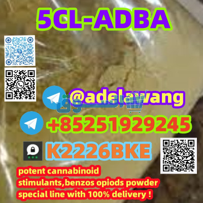 5cl-adba,5cladba,4fadb,6cl 1399816-54-6,purity 99.9%-hongkong new vendor +85251929245